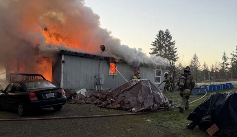 Sweet Home Match Mishap Turns Double-Wide Into Inferno