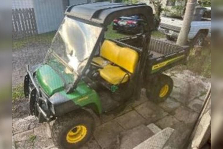 Thieves Roll Off With John Deere Gator From Popular Boynton Farm