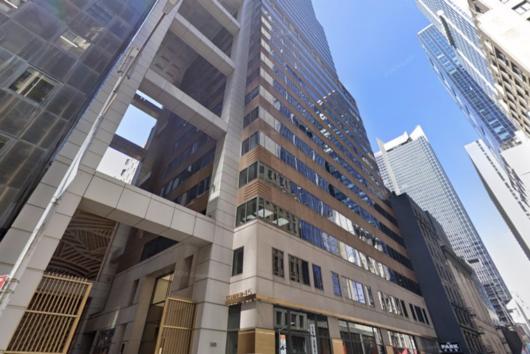 Times Square’s Tower 45 Quietly Hits the Market With Sky-High Atrium