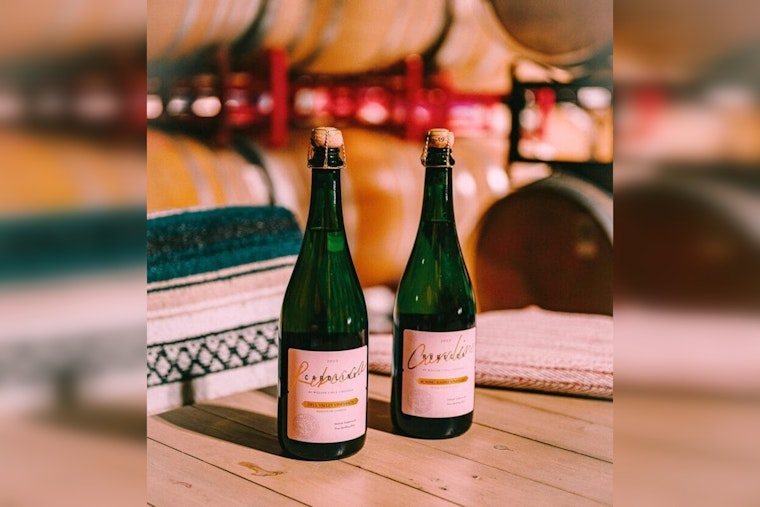 Tiny Hye Post Office Goes Full Bubbly as Rebecca Caroline Tasting Room