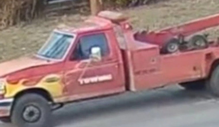 Tow-Truck Bandit Rolls Off With Roselawn Cars, Cincinnati Cops Say
