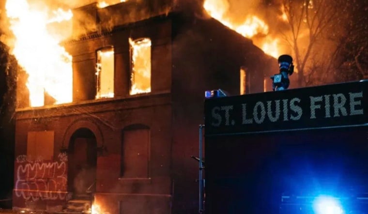 Tower Grove South Vacant Family Home Goes Up in Flames After Years of Neglect