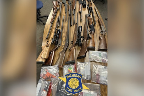 Upper Peninsula Biker Busted With Meth And 16 Guns After Rolling Stop