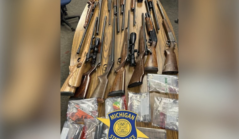 Upper Peninsula Biker Busted With Meth And 16 Guns After Rolling Stop