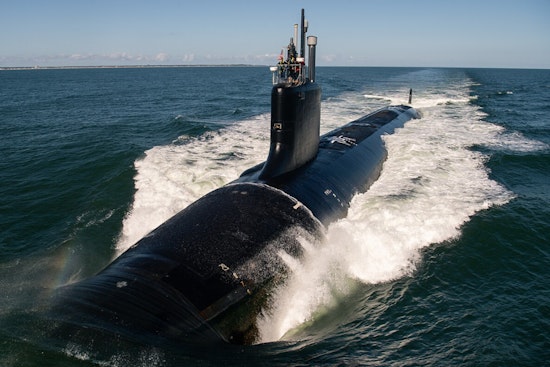 USS Massachusetts Sneaks Into Boston Harbor For Southie Submarine Spectacle