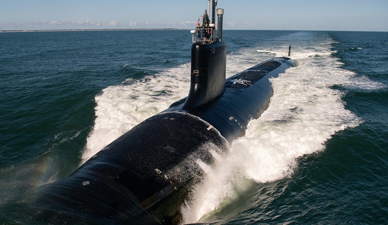 USS Massachusetts Sneaks Into Boston Harbor For Southie Submarine Spectacle