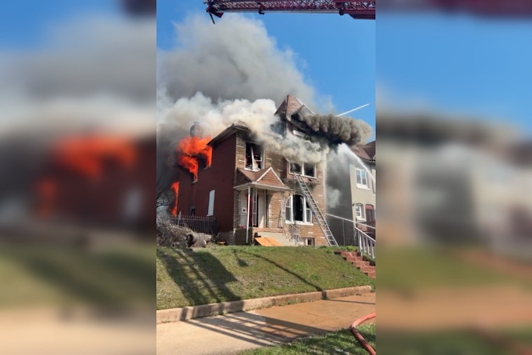 Vacant Page Boulevard Inferno Triggers Water Main Mess In St. Louis