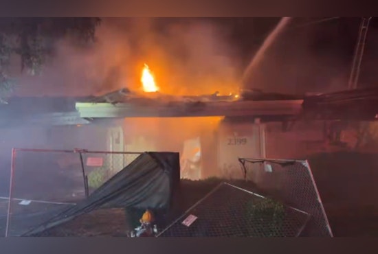 Vacant Sacramento Building Roars to Life in Suspicious Blaze, Firefighter Hurt