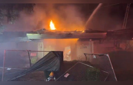Vacant Sacramento Building Roars to Life in Suspicious Blaze, Firefighter Hurt