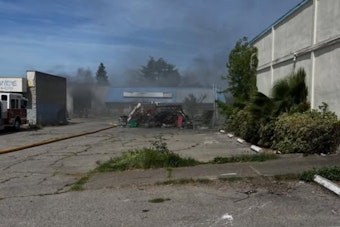 Vacant Santa Clara Strip Blaze Shuts Down El Camino Real