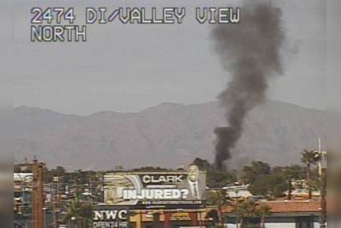 Apartment Fire Near Valley View and Sahara — Las Vegas