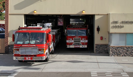 Van Nuys Office Building Fire Doused After Early-Morning Blaze