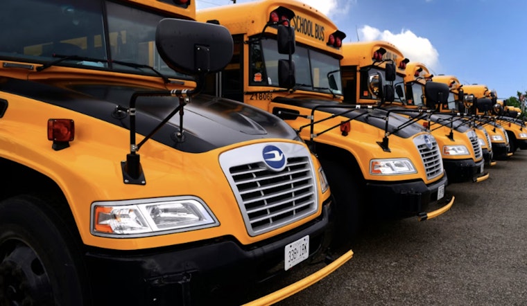 Vegas E‑Scooter Rider Says School Bus Rolled Through Stop, Sues CCSD