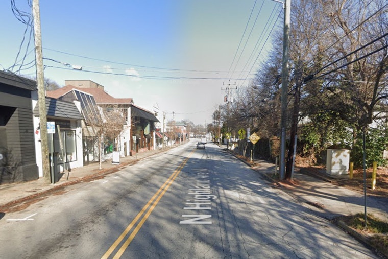Virginia-Highland’s North Highland Strip Set For $3 Million Glow-Up