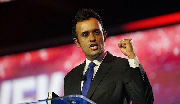 Vivek Ramaswamy Brings Turning Point Road Show To Ohio State