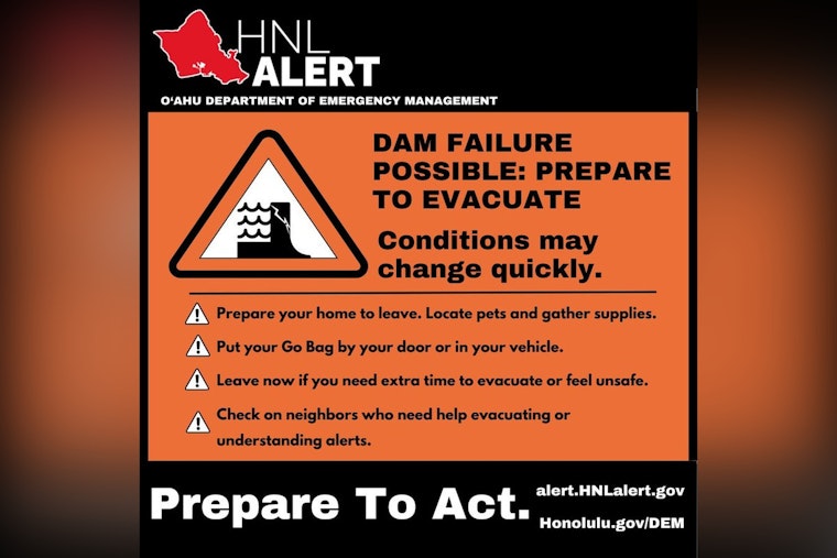 Wahiawa Dam Scare Has North Shore Families Racing Uphill