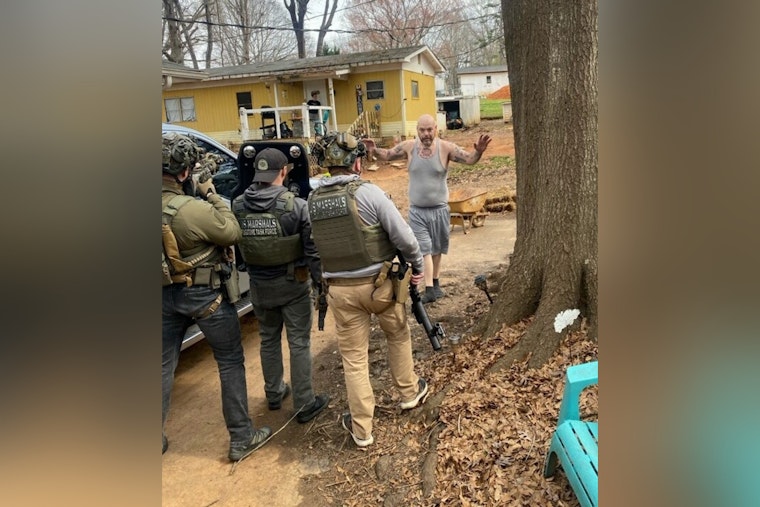 Wanted Rape Suspect Nabbed In Gaston County Marshals Dragnet