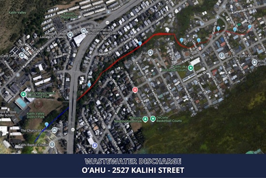 Wastewater Alert Puts Kalihi Park, Pool And School Off-Limits