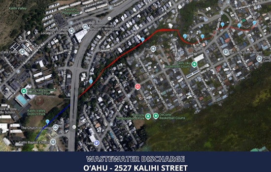 Wastewater Alert Puts Kalihi Park, Pool And School Off-Limits