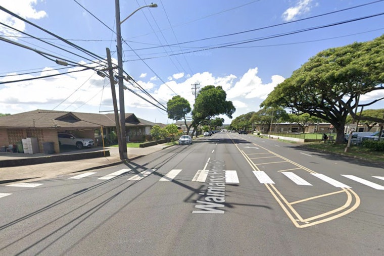 Water Main Mess On Waimano Home Bogs Pearl City Commute