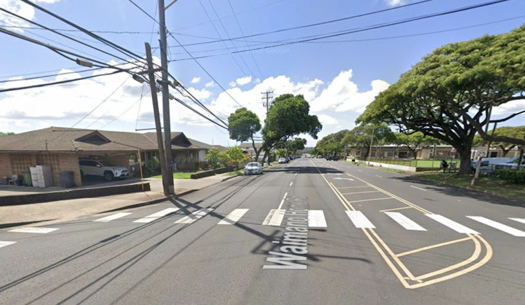 Water Main Mess On Waimano Home Bogs Pearl City Commute
