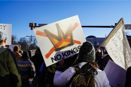Waterfront Park Packed as 'No Kings' Marchers Sweep San Diego
