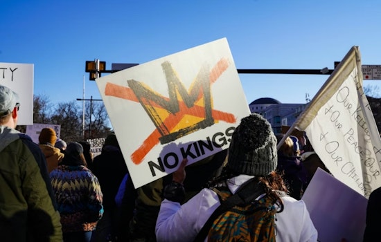 Waterfront Park Packed as 'No Kings' Marchers Sweep San Diego