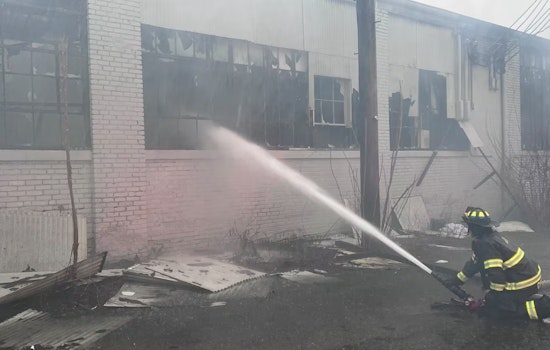 West Side Inferno Chokes Cleveland Block Near Lakewood Line