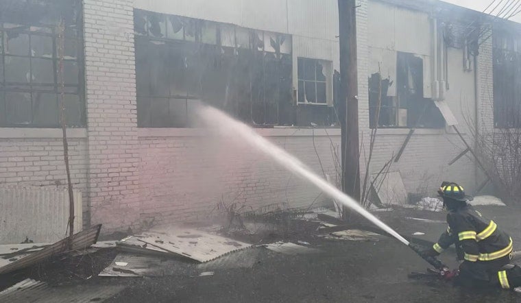 West Side Inferno Chokes Cleveland Block Near Lakewood Line
