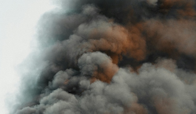Westside Junkyard Inferno Sends Ominous Black Plume Over Jacksonville