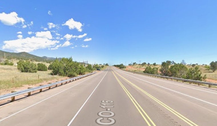 Wildfire Slams CO-115 South of Colorado Springs, Chokes Off Traffic