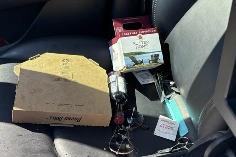 Wine, Pizza And A Sleeping Driver: Vacaville Tesla Stop Ends In DUI Bust