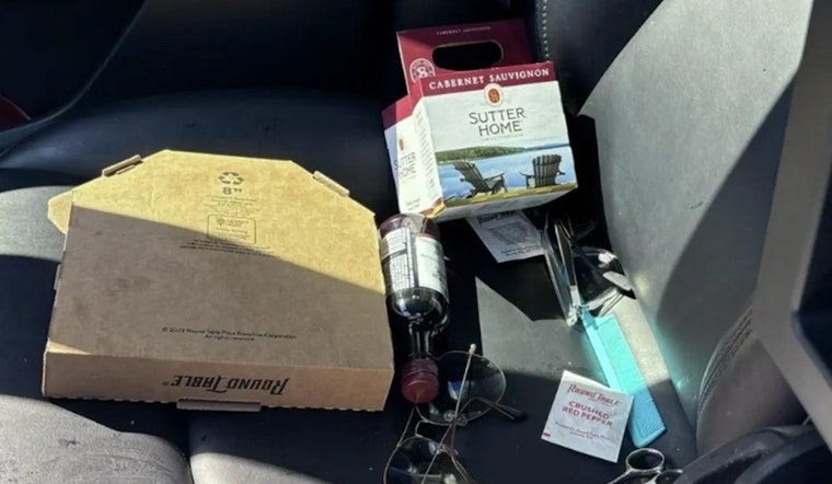 Wine, Pizza And A Sleeping Driver: Vacaville Tesla Stop Ends In DUI Bust