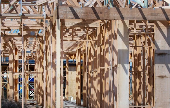 Wood Framing Rises Near Expo/Bundy Station in Sawtelle