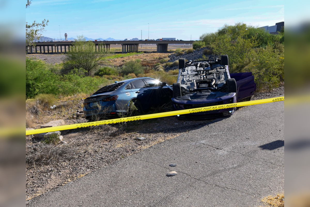 18-Year-Old Arrested After Road Rage Shooting And Crash In Phoenix