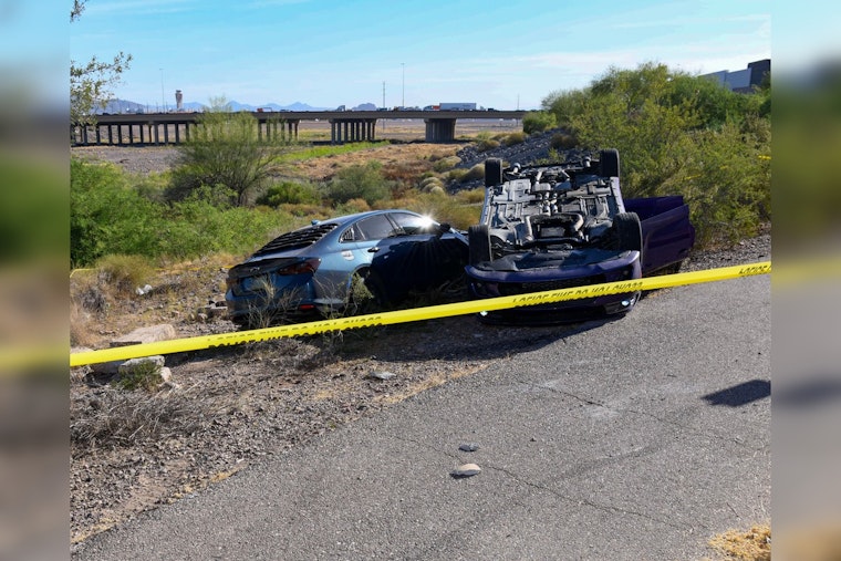 18-Year-Old Arrested After Road Rage Shooting And Crash In Phoenix