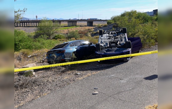 18-Year-Old Arrested After Road Rage Shooting And Crash In Phoenix