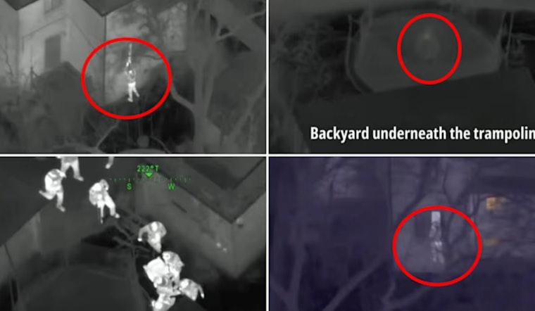 7 Mile Mayhem: Detroit Chase Suspect Dives Through Window, Hides Under Trampoline