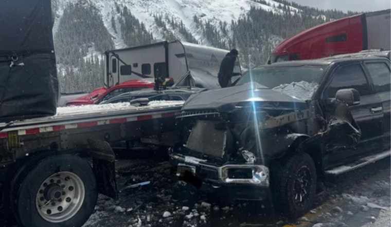 75-Car Mountain Pileup Brings I-70 To A Standstill At Eisenhower Tunnel