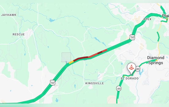 Medevac Chaos Slams Westbound U.S. 50 Near Red Hawk Casino