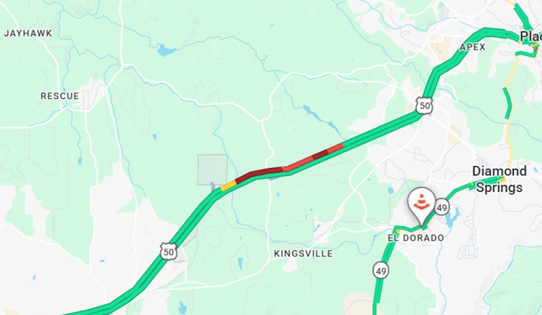 Medevac Chaos Slams Westbound U.S. 50 Near Red Hawk Casino