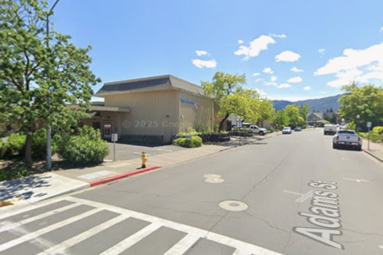 Adams Street Shake-Up: St. Helena Weighs Luxe Hotel At Former Bank Site