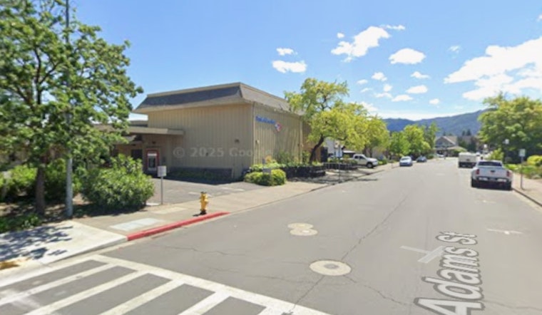Adams Street Shake-Up: St. Helena Weighs Luxe Hotel At Former Bank Site