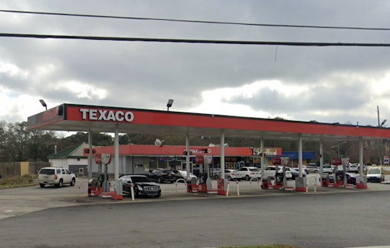 Afternoon Gunfire Rocks Stone Mountain Texaco, One Wounded