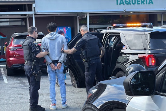 AirTag Trail Leads San Mateo Cops To Covered Mercedes, Two Busted