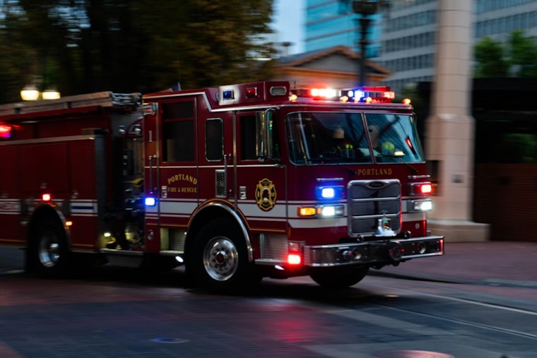 Alarms Blare, Smoke Rises As Portland Crews Swarm Possible Apartment Blaze