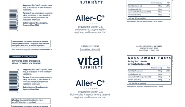 Allergy Alert: Popular Supplement Recall Shakes New York And New Jersey Buyers