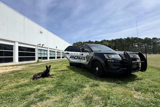 Apex School Bomb Scare Ends With Hero K9 Pepper and a Pup Cup