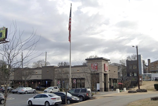 April Fools Chick-fil-A Overpass Gag Has BeltLine Crowd Doing a Double Take