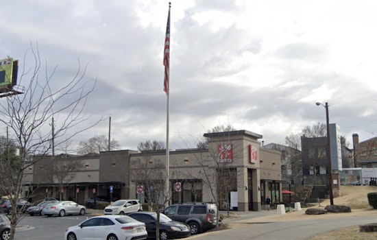 April Fools Chick-fil-A Overpass Gag Has BeltLine Crowd Doing a Double Take